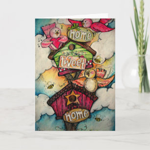 Cartão Home Tweet Home