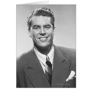 Cartão Homem bem sucedido