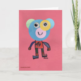Cartão Homem da Imaginação - Arte Infantil para CHOC