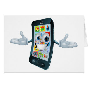 Cartão Homem do telefone móvel