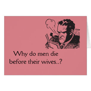 Cartão Homem Irado Casou Humor