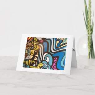 CARTÃO HOMEM LOUCO ESPERO QUE SEU ANIVERSÁRIO SEJA PSIQU