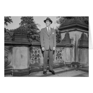 Cartão Homem no chapéu