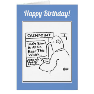 Cartão Homem numa Máquina de Dinheiro