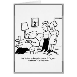 Cartão Homem Obeso Com Sobrepeso Tenta Manter O Ajustado