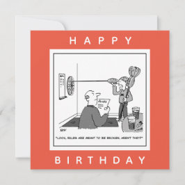 Cartão Homem trapaceando no desenho das trevas