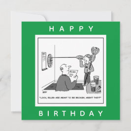 Cartão Homem trapaceando no desenho das trevas