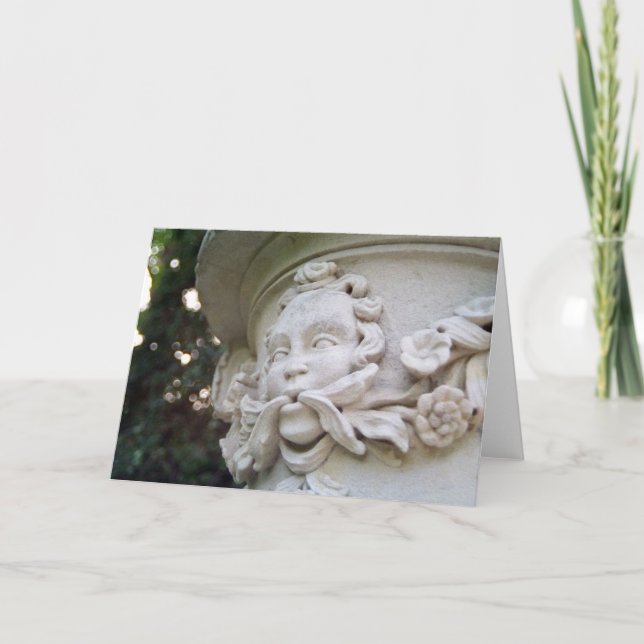 Cartão Homem verde (Frente)