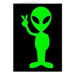 Cartão Homem Verde Pequeno