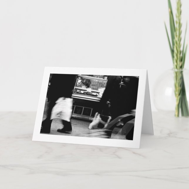 Cartão Homenagem de Daguerre Paris 14eme da rua a Agnes (Frente)