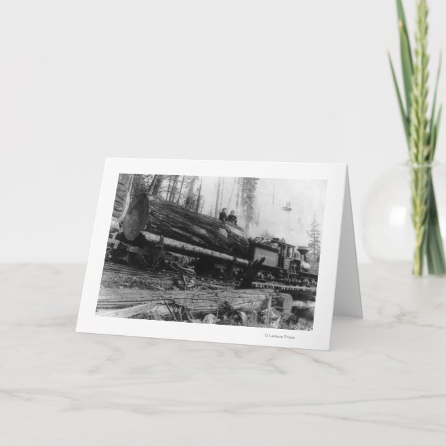 Cartão Homens do carregando do trem de registo e (Frente)