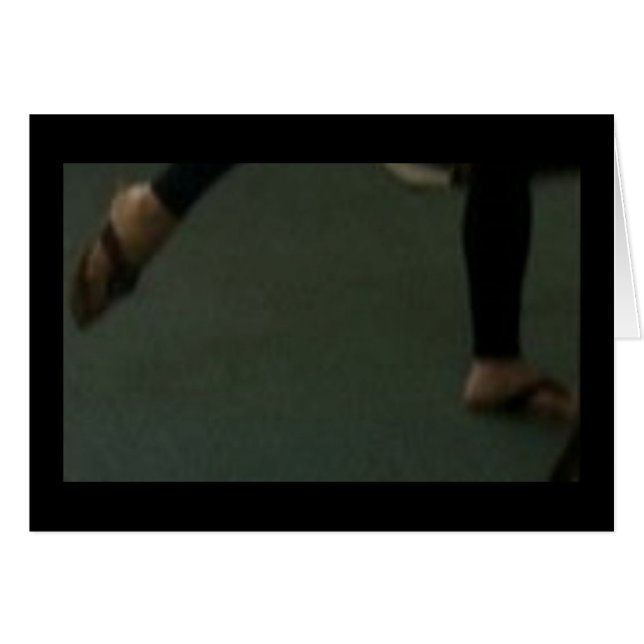 CARTÃO HOMENS PERTENCEM AOS PÉS DAS MULHERES! (Frente Horizontal)