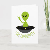 Homens Verdes Pequenos, Extraterrestres da comunid