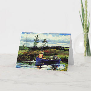 Cartão Homer - O Barco Azul,