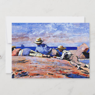 Cartão Homer - Três Meninos na margem