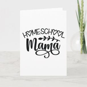 Cartão Homeschool Mama
