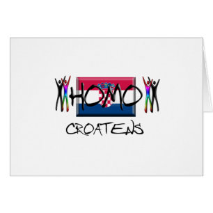 Cartão Homo Croatia