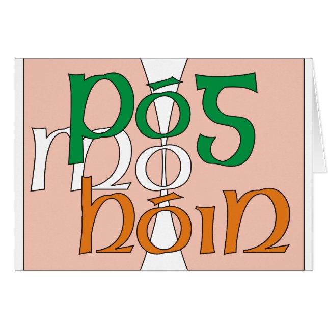 Cartão Hon Pog mo (Frente Horizontal)