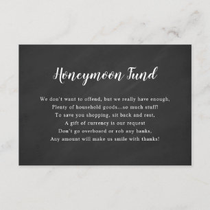Cartão Honeymoon de casamento quadro