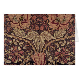 Cartão Honeysuckle de William Morris, Garden Flowers Art