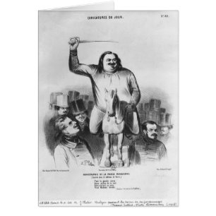 Cartão Honore de Balzac