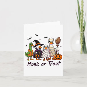 Cartão Honra Ou Trate O Fato De Figurar No Halloween