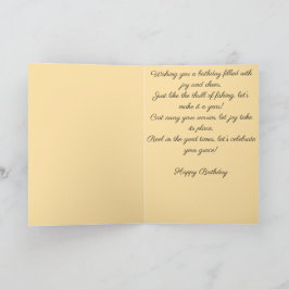 Cartão Hooked on Birthday Fun