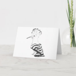 Cartão Hoopoe
