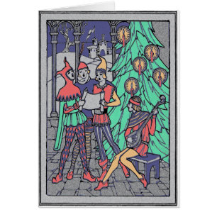 Cartão Hootenanny medieval