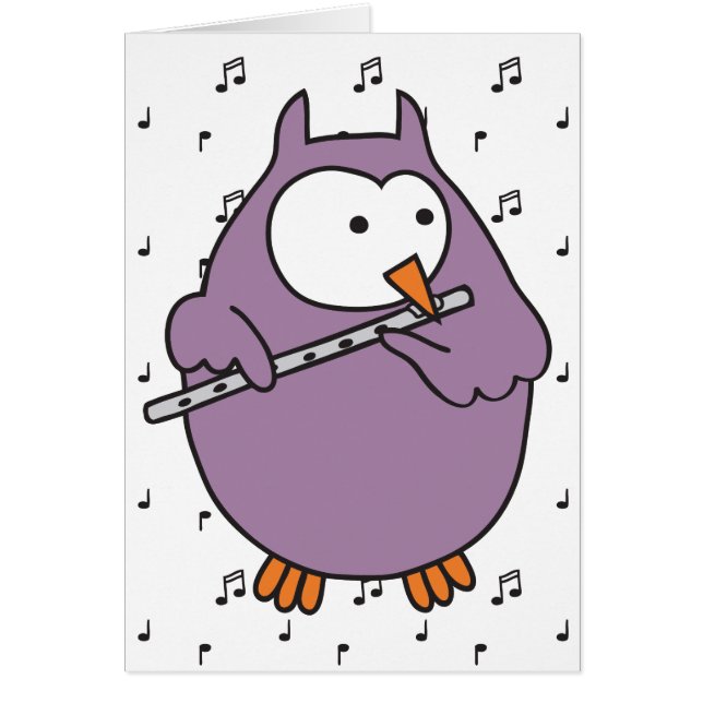 Cartão Hooter Fluter (Frente)