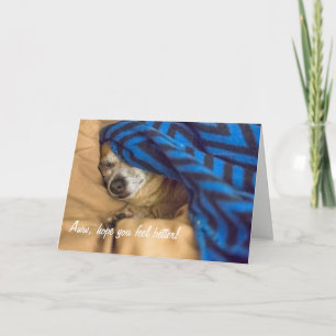 Cartão Hope You Feel Better Greeting Card