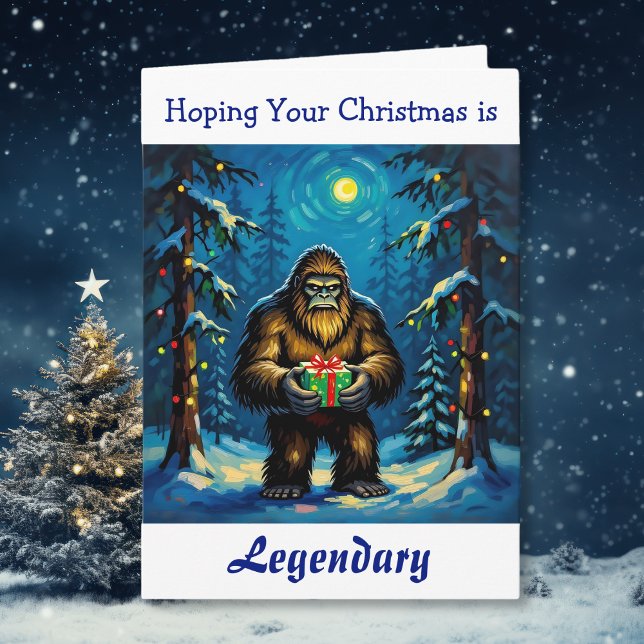 Cartão Hope your Christmas is a Whooping Good Time   (Criador carregado)
