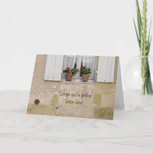 Cartão Hope you're feeling better soon!