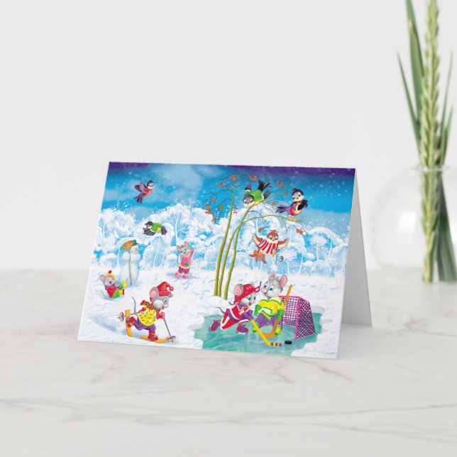 Cartão hóquei (Frente)