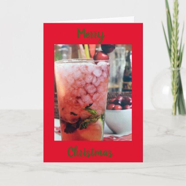 CARTÃO HORA DE CELEBRAR FAMÍLIA E AMIGOS "NATAL" (Frente)