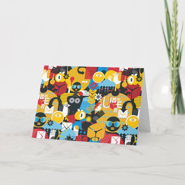 Cartão Hora de Verão (Frente)