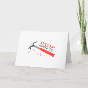 Cartão Hora do Martelo