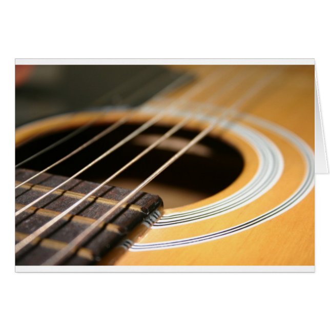 Cartão Hora do Violão (Frente Horizontal)