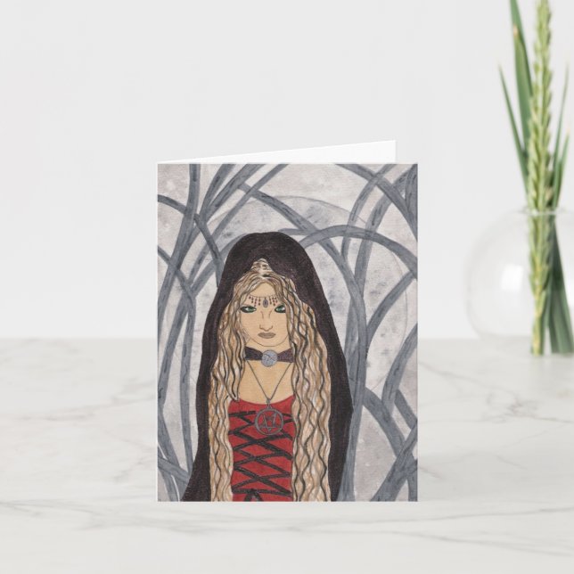 Cartão Hora Witching Notecard (Frente)