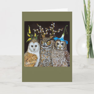 Cartão Horário Hootenanny