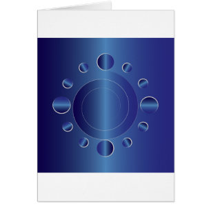 Cartão Horas de apphire