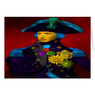 Cartão Horatio Nelson Pop Art