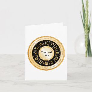 Cartão Horoscope Mandala