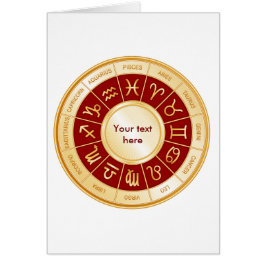 Cartão Horoscópio Mandala