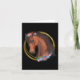 Cartão Horse Lover Girls Rodeo Horseback Escalando Equest