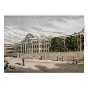 Cartão Hospital novo de Bethlem, os campos de St George