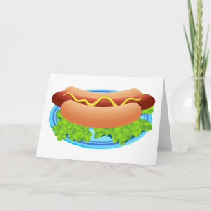Cartão Hot Dog