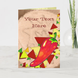 Cartão Hot Pepper Greeting Card