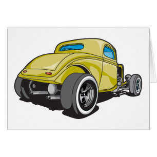 Cartão Hot rod