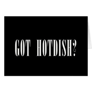 Cartão Hotdish obtido?